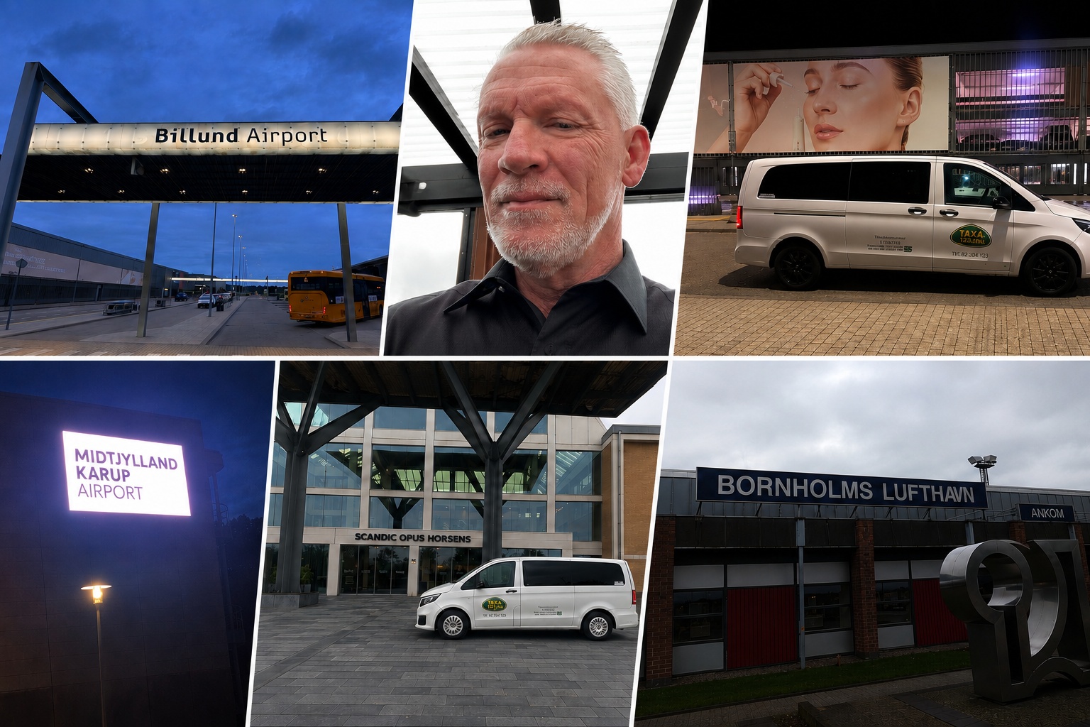 Danish Airport Taxi – Billund, Karup, Bornholm, Horsens